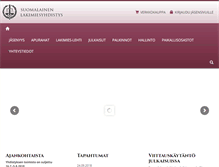 Tablet Screenshot of lakimiesyhdistys.fi